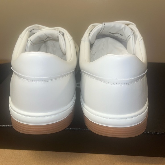 Authentic Chanel Men’s Calfskin & Patent Leather sneakers size 46 - Picture 9 of 14